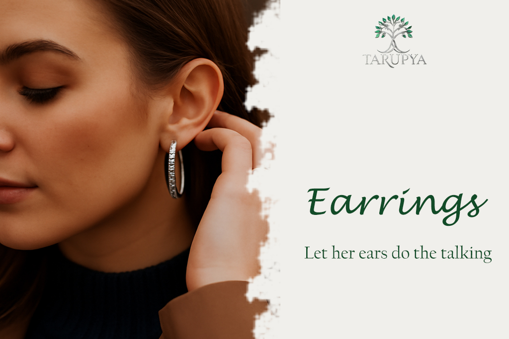 Tarupya Silver Earrings
